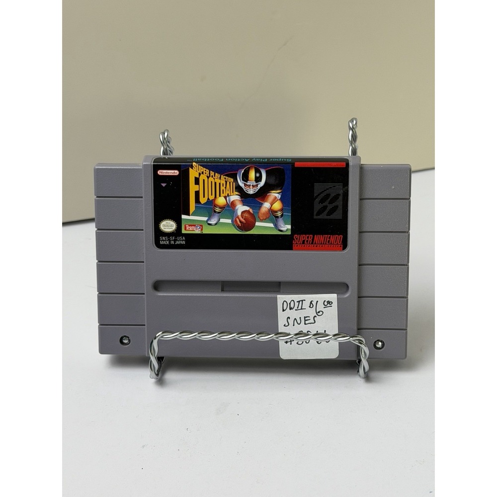Super Play Action Football SNES Super Nintendo Authentic Cartridge Only